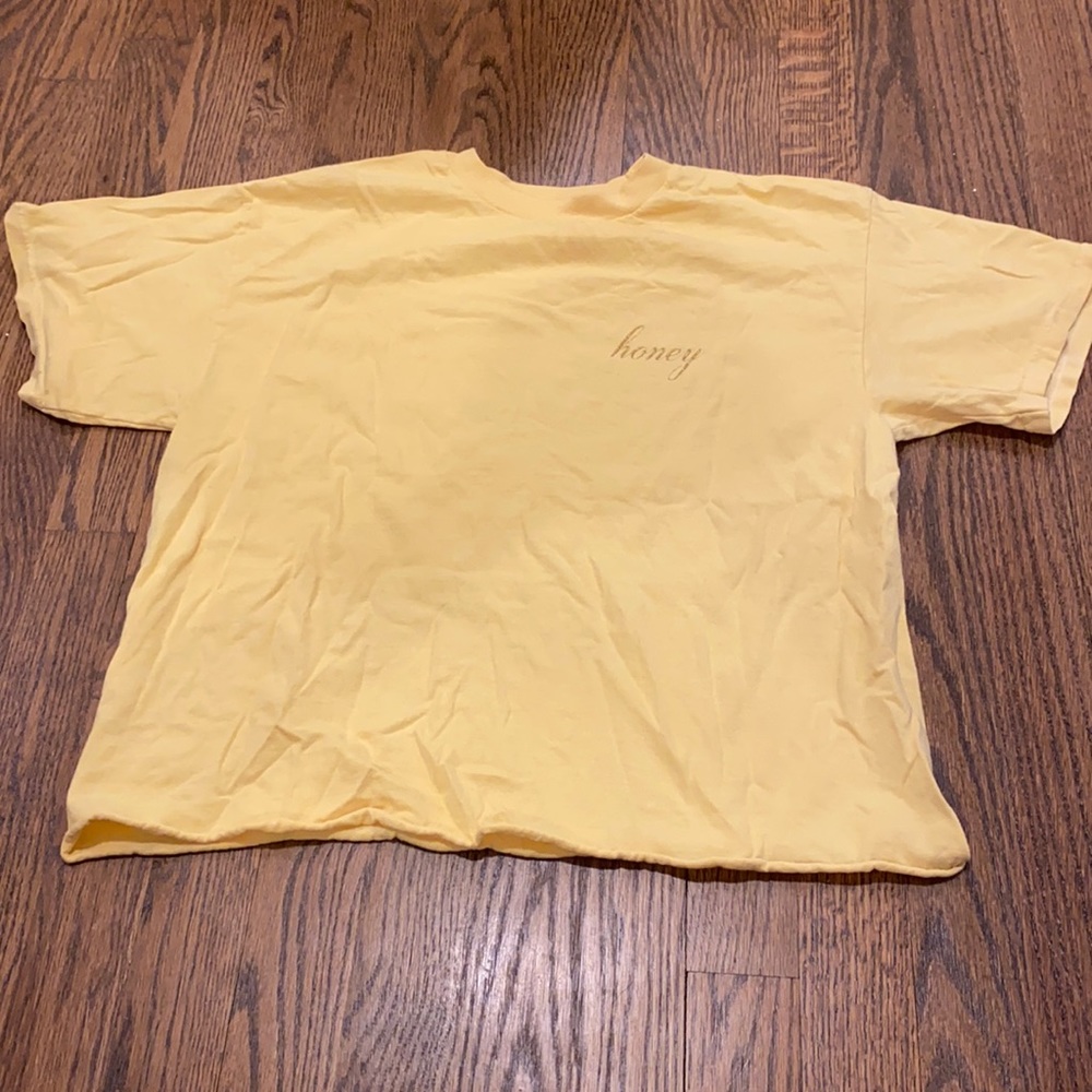 Yellow brandy tee